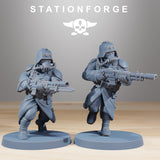 GrimGuard Acolytes / Soldier / Acolyte / Imperial / Infantry / Sci Fi / Space / Table Top / Station Forge / 3D Print / 4K Mini / Wargaming