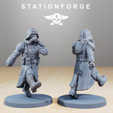 GrimGuard Marching / Guard / Imperial / Infantry / Sci Fi / Space / Table Top / Station Forge / 3D Print / 4K Mini / Wargaming / RPG