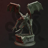 Artyr Belfrian Gargoyle / Monster / DnD / GM Stash / 3D Print / 4K Mini / TableTop Miniature / 32mm / 75mm