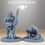 Scavenger Cyborg / Mech / Cyborg / Infantry / Sci Fi / Space / Scavenger / Steampunk Table Top / Station Forge / 3D Print /4K Mini/Wargaming