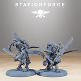 Scavenger Runners / Robot / Infantry / Melee / Scavenger / Robot / Sci Fi / Space / Table Top / Station Forge / 3D Print/4K Mini/Wargaming