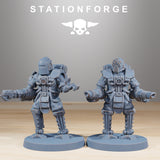 Scavenger Cyborg / Mech / Cyborg / Infantry / Sci Fi / Space / Scavenger / Steampunk Table Top / Station Forge / 3D Print /4K Mini/Wargaming