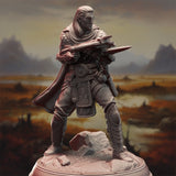 Shyamiri / Serpent folk / Assassin / Fighter / Genasi / Pathfinder / DnD / DM Stash / 3D Print / TableTop Miniature /32mn/75mm