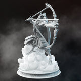 Akataka / Ranger / Hunter / Elemental / Bird / Hero / DnD / Pathfinder / DM Stash / 3D Print / 4K Mini / TableTop Miniature / 32mm / 75mm