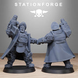 Grimguard Armoured Mutants / Soldier / Mutant / Imperial / Infantry / Sci Fi / Space / Table Top / Station Forge / 3D Print /Wargaming