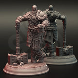 Froth the Belligerent / Human / Berserker / Barbarian / Warrior / Pathfinder / DnD / DM Stash / 3D Print / TableTop Miniature / 32mm / 75mm