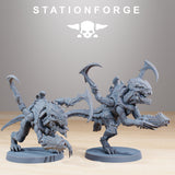 Xenarid Infantry 2 / Bug / Infantry / Nids / Alien / Brood / Swarm / Sci Fi / Space / Table Top / Station Forge / 3D Print/4K Mini/Wargaming