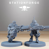 Scavenger Halflings / Scavenger / Mech / Robot / Infantry / Sci Fi / Space / Table Top / Station Forge / 3D Print / 4K Mini / Wargaming