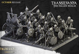 Skeleton Warriors with swords / Skeletons / Melee / undead unit  / Army / Fantasy / Table Top / Highland / 3D Print / 4K Mini / Wargaming