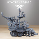 Orkaz Death Mounta / Pirate / Orkaz / Orc / Robot / Machine / Sci Fi / Space / Table Top / Station Forge / 3D Print / 4K Mini / Wargaming