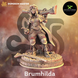 Brumhilda / Hunter / Ranger / Gunslinger / Hero / DnD / GM Stash / 3D Print / 4K Mini / TableTop Miniature / 32mm / 75mm