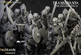 Skeleton Warriors with swords / Skeletons / Melee / undead unit  / Army / Fantasy / Table Top / Highland / 3D Print / 4K Mini / Wargaming