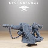 Orkaz Death Mounta / Pirate / Orkaz / Orc / Robot / Machine / Sci Fi / Space / Table Top / Station Forge / 3D Print / 4K Mini / Wargaming