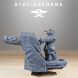 Orkaz Death Mounta / Pirate / Orkaz / Orc / Robot / Machine / Sci Fi / Space / Table Top / Station Forge / 3D Print / 4K Mini / Wargaming