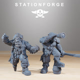 Orkaz Death Mounta / Pirate / Orkaz / Orc / Robot / Machine / Sci Fi / Space / Table Top / Station Forge / 3D Print / 4K Mini / Wargaming