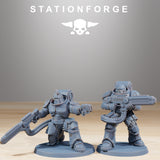 Socratis Exterminator / Commando / Marine / Knight / Infantry / Sci Fi / Space / Table Top / Station Forge / 3D Print /4K Mini/Wargaming