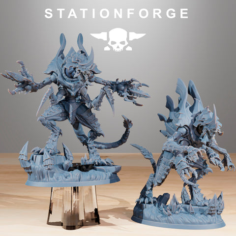 Xenarid Devourer / Bug / Devourer / Nids / Alien / Xenid / Swarm / Sci Fi / Space / Table Top / Station Forge / 3D Print /4K Mini/Wargaming