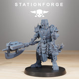 Frontliner leader / Infantry / Leader / Boss / Steampunk / Frontliners / Sci Fi / Space / Table Top / Station Forge / 3D Print / Wargaming