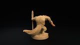 Gator Folk / Lizard / Monster / Swamp / Fungus / Pathfinder / DnD / The Dragon Trappers / 3D Print / 4K Mini / TableTop Miniature