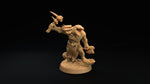 Gator Folk / Lizard / Monster / Swamp / Fungus / Pathfinder / DnD / The Dragon Trappers / 3D Print / 4K Mini / TableTop Miniature