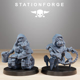 Scavenger Salvagers / Scavenger / Mech / Robot / Infantry / Sci Fi / Space / Table Top / Station Forge / 3D Print / 4K Mini / Wargaming