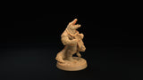 Gator Folk / Lizard / Monster / Swamp / Fungus / Pathfinder / DnD / The Dragon Trappers / 3D Print / 4K Mini / TableTop Miniature