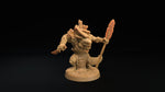 Gator Folk / Lizard / Monster / Swamp / Fungus / Pathfinder / DnD / The Dragon Trappers / 3D Print / 4K Mini / TableTop Miniature