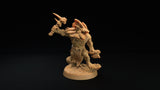 Gator Folk / Lizard / Monster / Swamp / Fungus / Pathfinder / DnD / The Dragon Trappers / 3D Print / 4K Mini / TableTop Miniature