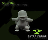 Squirtle / Pokemon / Paint your own / Figure / Unpainted / Resin / 3D Printed