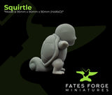 Squirtle / Pokemon / Paint your own / Figure / Unpainted / Resin / 3D Printed