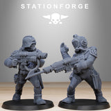 GrimGuard Divers / Aqua / Diving Unit / Commando / Imperial / Infantry / Sci Fi / Space / Table Top / Station Forge / 3D Print / Wargaming