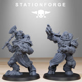 Socratis Corrupted Mutants / Soldier / Mutant / Imperial / Infantry / Sci Fi / Space / Table Top / Station Forge / 3D Print / Wargaming