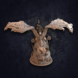 Grydynth / Dragon / Dwarf / Mount / Dragon trappers lodge / Monster / Pathfinder / DnD / GM Stash / 3D Print / 4K Mini / TableTop Miniature
