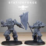 Socratis Corrupted Mutants / Soldier / Mutant / Imperial / Infantry / Sci Fi / Space / Table Top / Station Forge / 3D Print / Wargaming