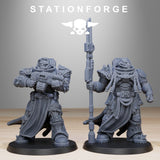Socratis Militants / Commando / Marine / Knight / Infantry / Melee / Sci Fi / Space / Table Top / Station Forge / 3D Print/4K Mini/Wargaming