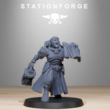 Vodalites Pulpits / Templar / Cultist / Vehicle / Priest / Sci Fi / Space / Table Top / Station Forge / 3D Print / TableTop Miniature