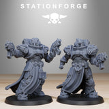 Socratis Militants / Commando / Marine / Knight / Infantry / Melee / Sci Fi / Space / Table Top / Station Forge / 3D Print/4K Mini/Wargaming