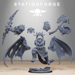 Corrupted Demon / Demon / Chaos / Corrupted / Boss / Gig guy / Sci Fi / Space / Table Top / Station Forge / 3D Print / 4K Mini / Wargaming