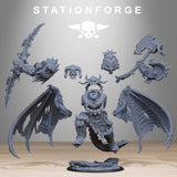 Corrupted Demon / Demon / Chaos / Corrupted / Boss / Gig guy / Sci Fi / Space / Table Top / Station Forge / 3D Print / 4K Mini / Wargaming