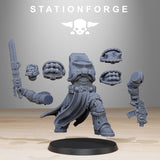 Socratis Militants / Commando / Marine / Knight / Infantry / Melee / Sci Fi / Space / Table Top / Station Forge / 3D Print/4K Mini/Wargaming