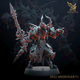 Hell Messengers / Chaos / Reaper / Demon / Zealots / Infantry / Melee / Sci Fi / Space / Table Top / Tales Keeper / 3D Print /Wargaming