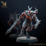 Hell Messengers / Chaos / Reaper / Demon / Zealots / Infantry / Melee / Sci Fi / Space / Table Top / Tales Keeper / 3D Print /Wargaming