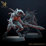 Hell Messengers / Chaos / Reaper / Demon / Zealots / Infantry / Melee / Sci Fi / Space / Table Top / Tales Keeper / 3D Print /Wargaming