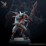 Hell Messengers / Chaos / Reaper / Demon / Zealots / Infantry / Melee / Sci Fi / Space / Table Top / Tales Keeper / 3D Print /Wargaming