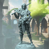 Celathyn / Fighter / Paladin / Warrior / Fey / Elf / Pathfinder / DnD / DM Stash / 3D Print / 4K Mini / TableTop Miniature / 32mm / 75mm