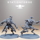 Raticus Curdsters / Rats / Robot / Melee / Mech / Infantry / Bot / Sci Fi / Space / Table Top / Station Forge / 3D Print/4K Mini/Wargaming
