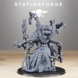 Raticus Techer / Rats / Robot / Mech / Cyborg / Infantry / Bot / Sci Fi / Space / Table Top / Station Forge / 3D Print/4K Mini/Wargaming