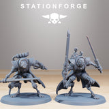 Raticus Curdsters / Rats / Robot / Melee / Mech / Infantry / Bot / Sci Fi / Space / Table Top / Station Forge / 3D Print/4K Mini/Wargaming