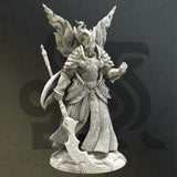 Horauthin  / God / Angel / Aasimar / Hero / DnD / Pathfinder / DM Stash / 3D Print / 4K Mini / TableTop Miniature / 32mm / 75mm