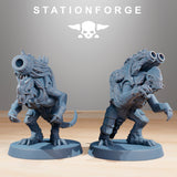 Xenarid Mortars / Bug / Artillery / Nids / Infantry / Brood / Swarm / Sci Fi / Space / Table Top / Station Forge /3D Print/4K Mini/Wargaming